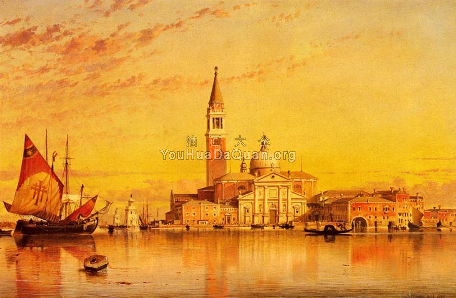 San Giorgio Maggiore Venice - 爱德华·威廉·库克